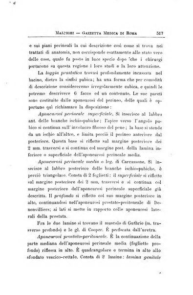 Gazzetta medica Malpighi