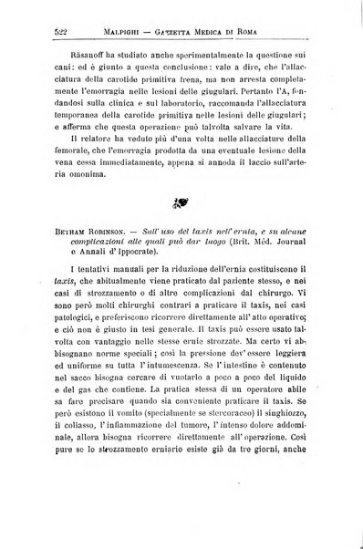 Gazzetta medica Malpighi