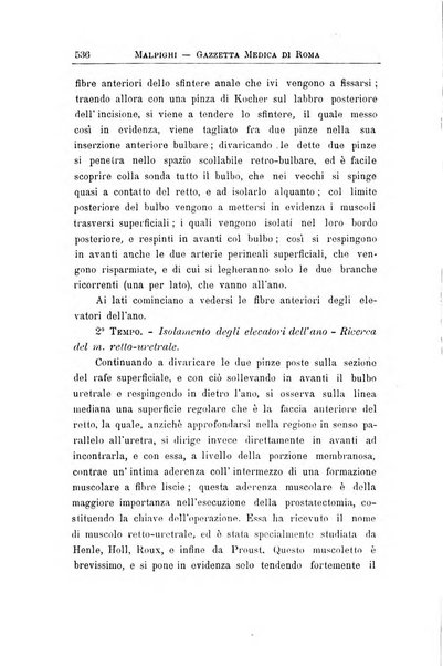 Gazzetta medica Malpighi