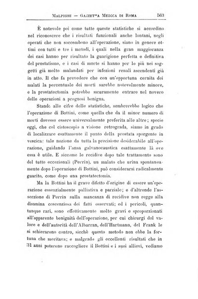 Gazzetta medica Malpighi