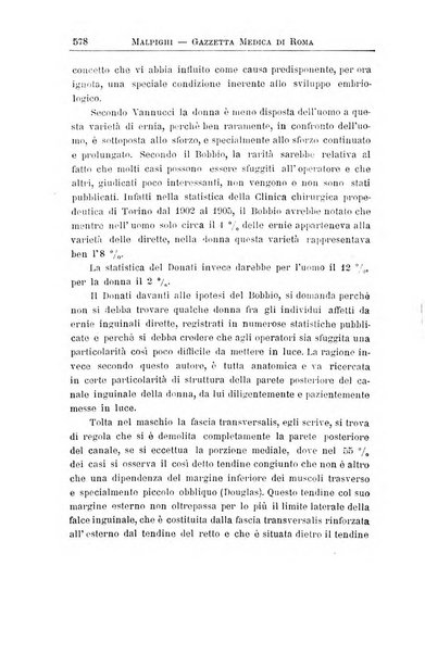 Gazzetta medica Malpighi