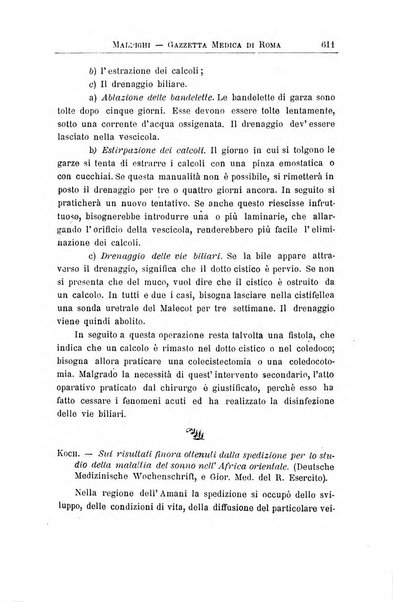 Gazzetta medica Malpighi