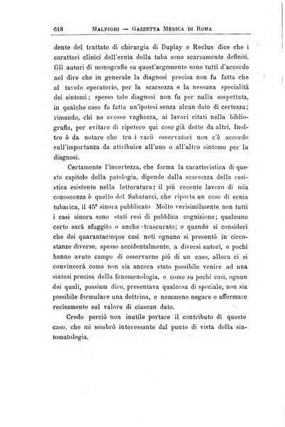 Gazzetta medica Malpighi