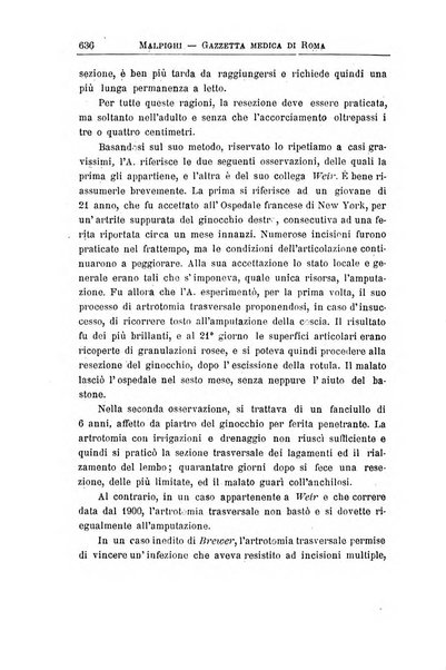 Gazzetta medica Malpighi