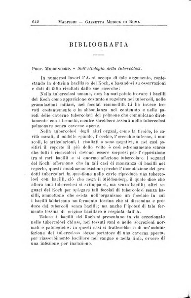 Gazzetta medica Malpighi