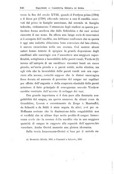 Gazzetta medica Malpighi