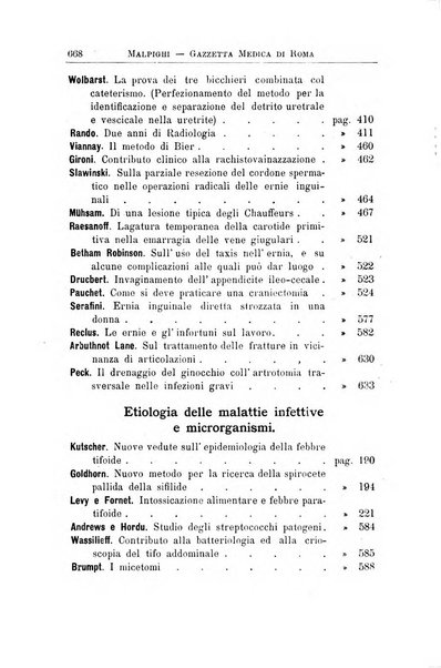 Gazzetta medica Malpighi