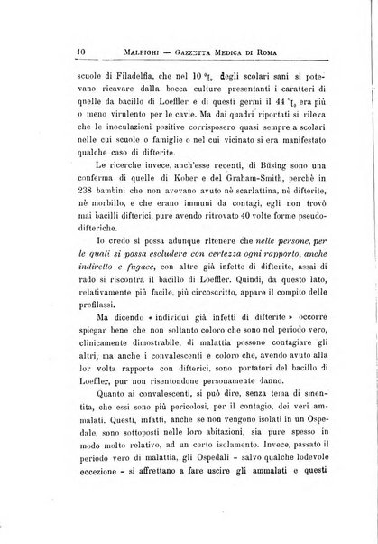 Gazzetta medica Malpighi