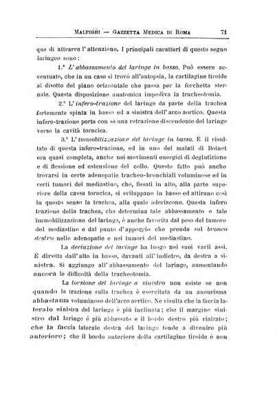 Gazzetta medica Malpighi