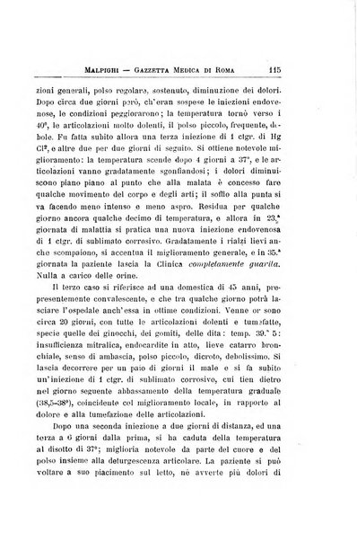 Gazzetta medica Malpighi