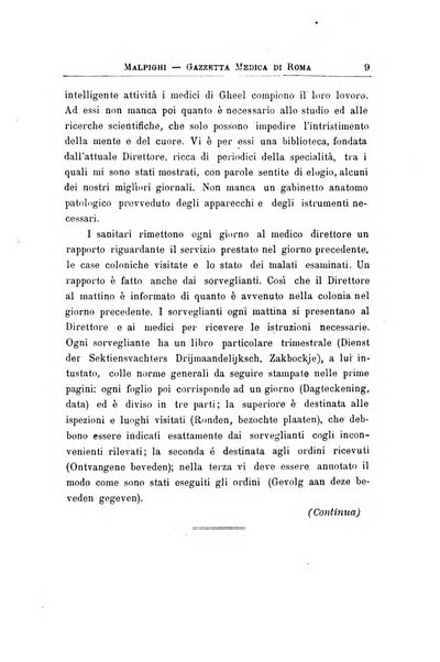 Gazzetta medica Malpighi