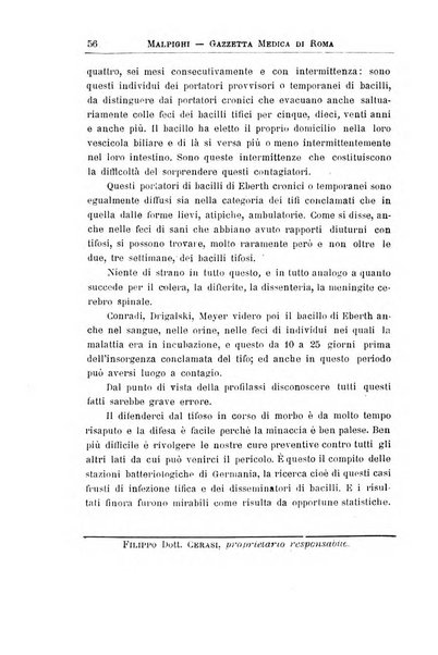 Gazzetta medica Malpighi