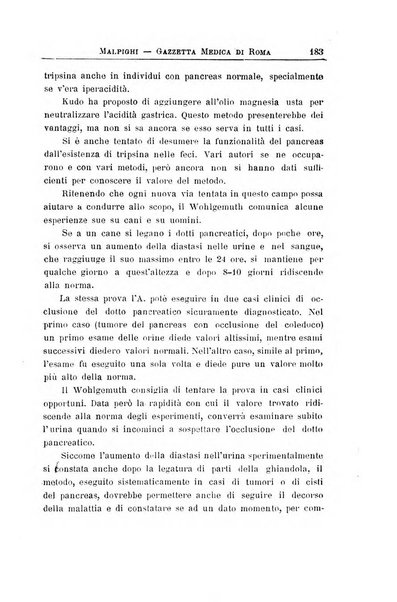 Gazzetta medica Malpighi