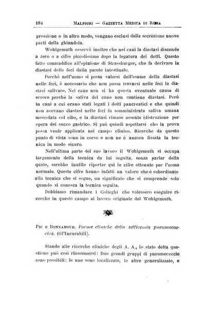 Gazzetta medica Malpighi