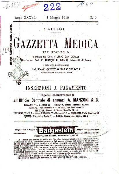 Gazzetta medica Malpighi