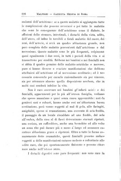 Gazzetta medica Malpighi