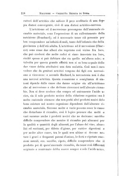 Gazzetta medica Malpighi