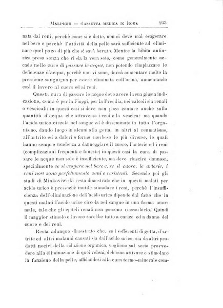 Gazzetta medica Malpighi