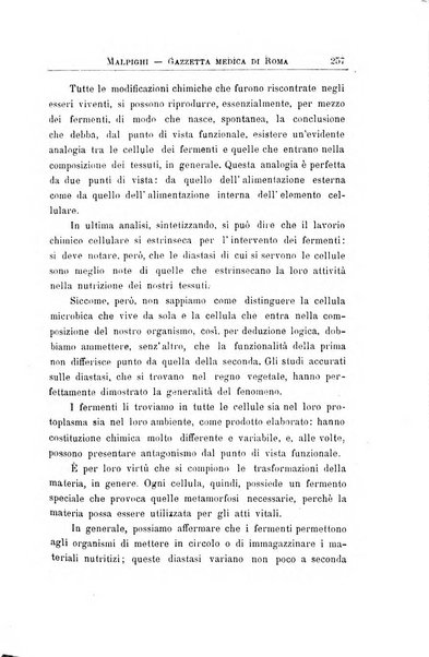 Gazzetta medica Malpighi