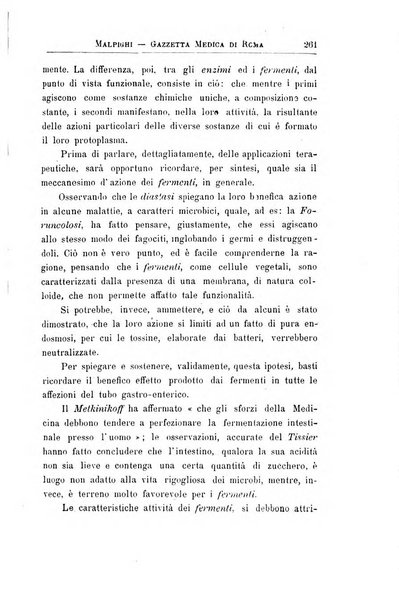 Gazzetta medica Malpighi