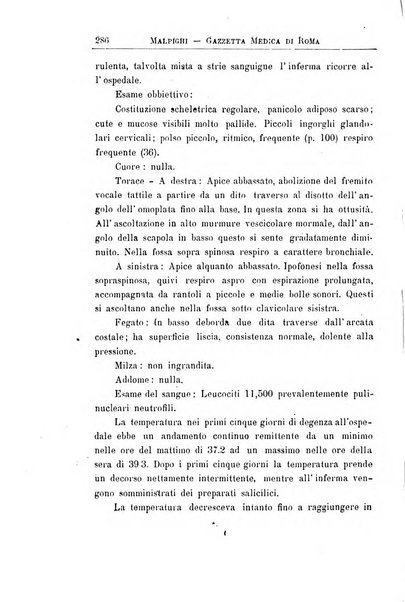 Gazzetta medica Malpighi