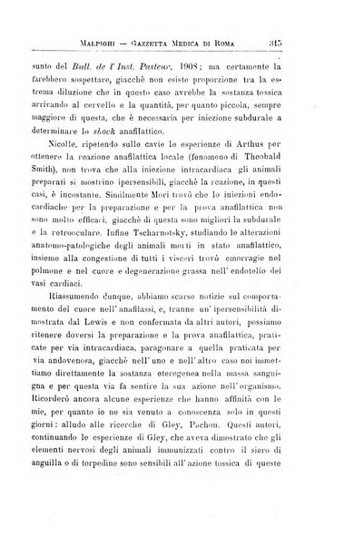 Gazzetta medica Malpighi