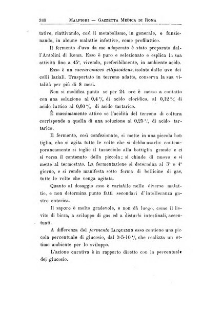 Gazzetta medica Malpighi