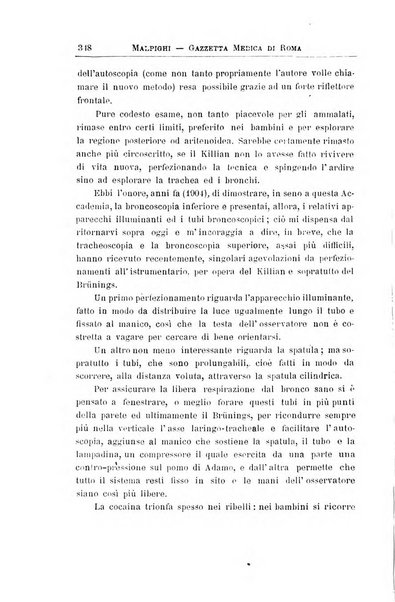 Gazzetta medica Malpighi