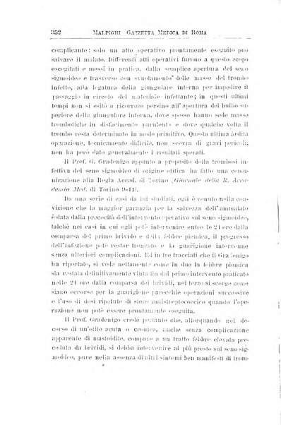 Gazzetta medica Malpighi