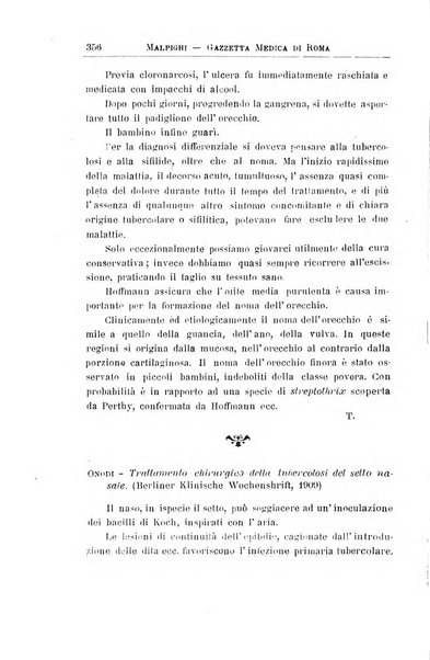 Gazzetta medica Malpighi