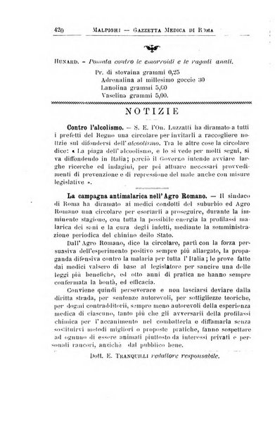 Gazzetta medica Malpighi