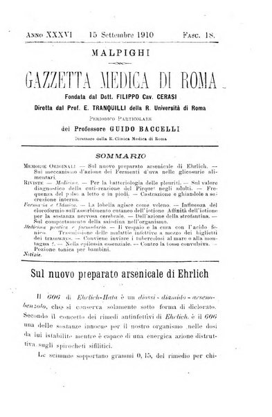 Gazzetta medica Malpighi