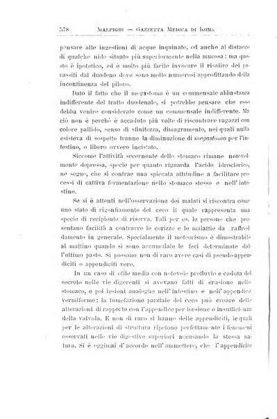 Gazzetta medica Malpighi