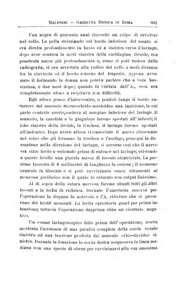 Gazzetta medica Malpighi