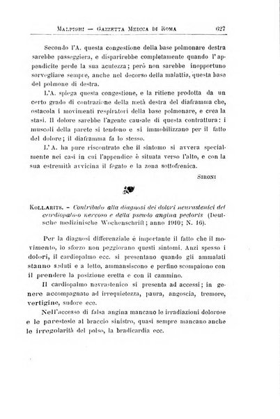 Gazzetta medica Malpighi