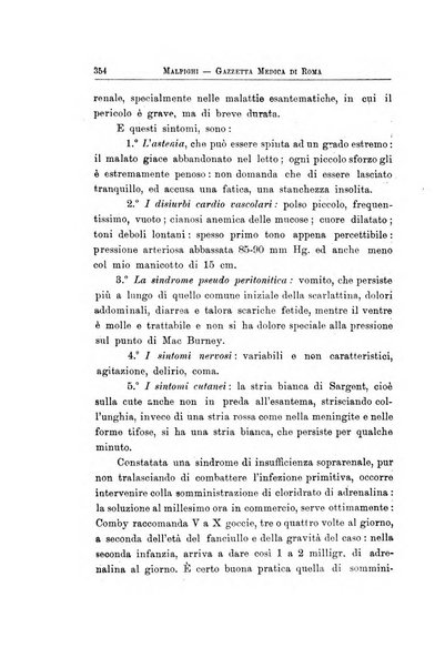 Gazzetta medica Malpighi