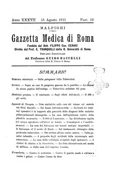 Gazzetta medica Malpighi