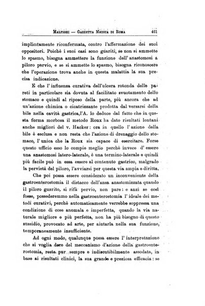 Gazzetta medica Malpighi