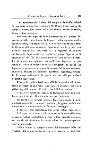 Gazzetta medica Malpighi