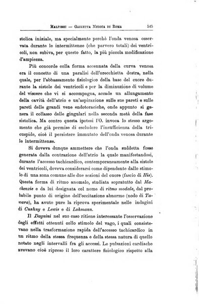 Gazzetta medica Malpighi