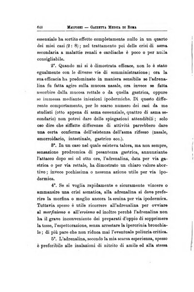 Gazzetta medica Malpighi