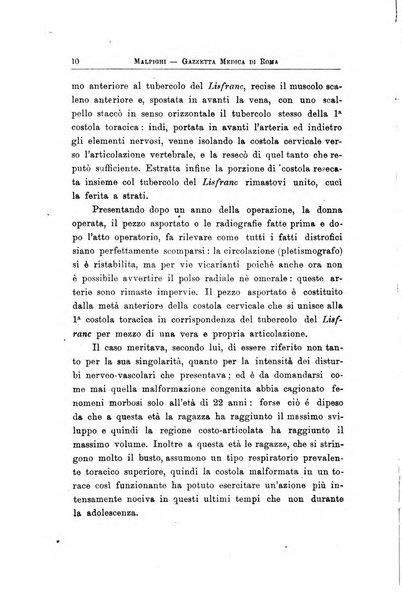 Gazzetta medica Malpighi