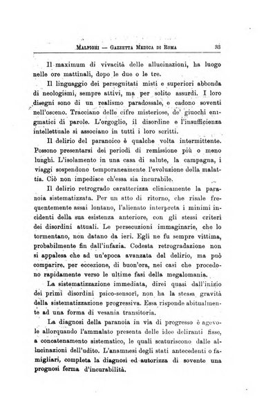 Gazzetta medica Malpighi