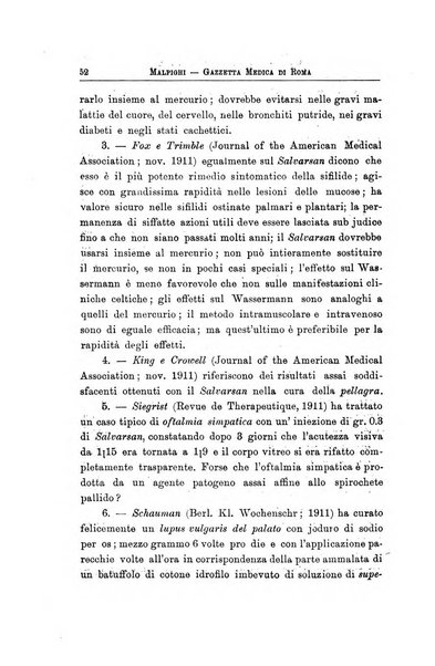 Gazzetta medica Malpighi