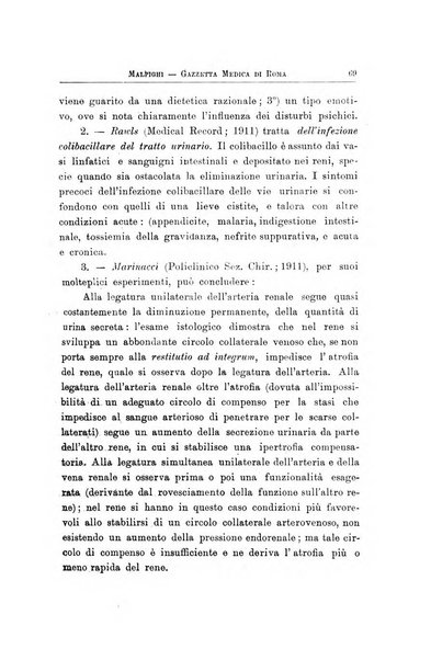 Gazzetta medica Malpighi