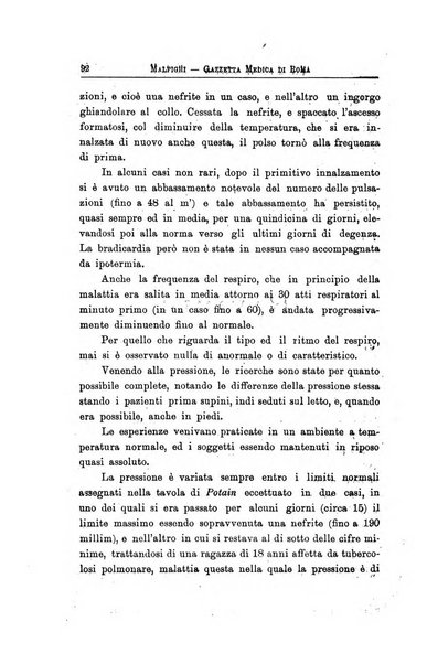 Gazzetta medica Malpighi