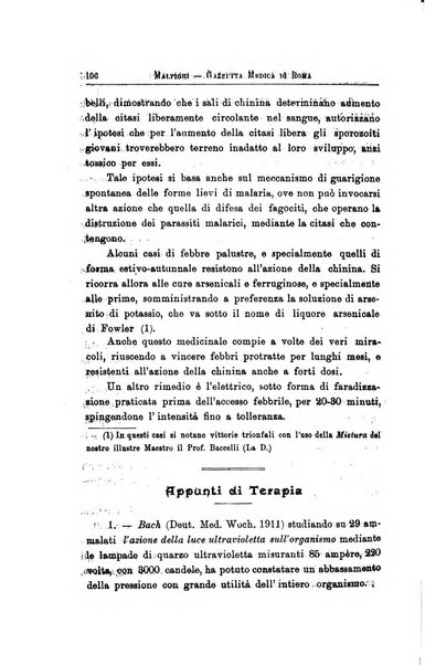 Gazzetta medica Malpighi