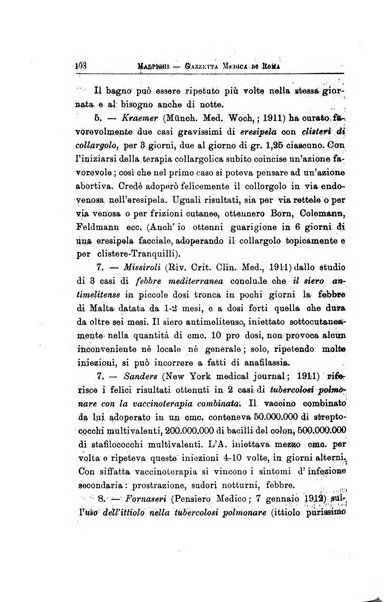 Gazzetta medica Malpighi