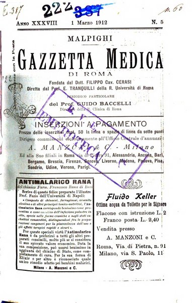 Gazzetta medica Malpighi