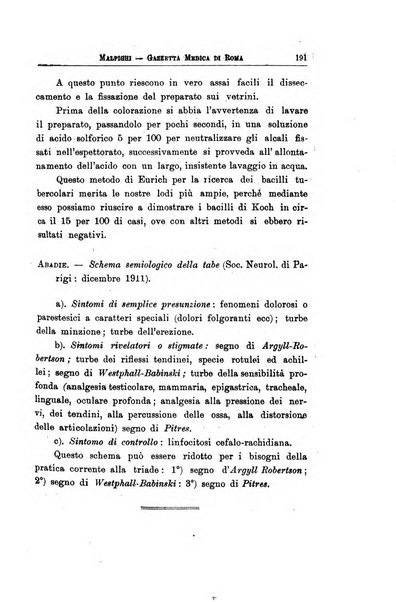 Gazzetta medica Malpighi